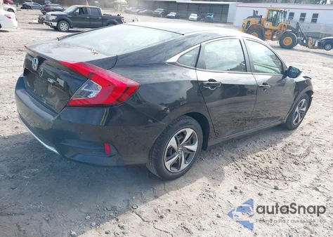 2019 Honda Civic Lx из США, поврежденный, VIN 19XFC2F62KE026182